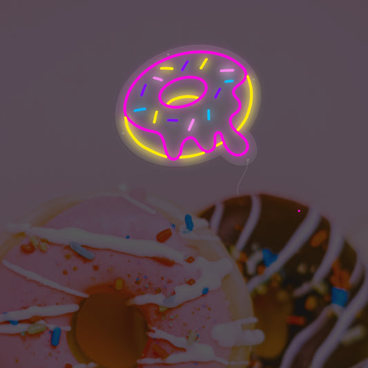 Doughnut Neon Sign
