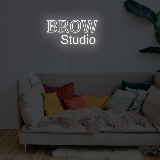 Brow Studio Beauty Neon Sign