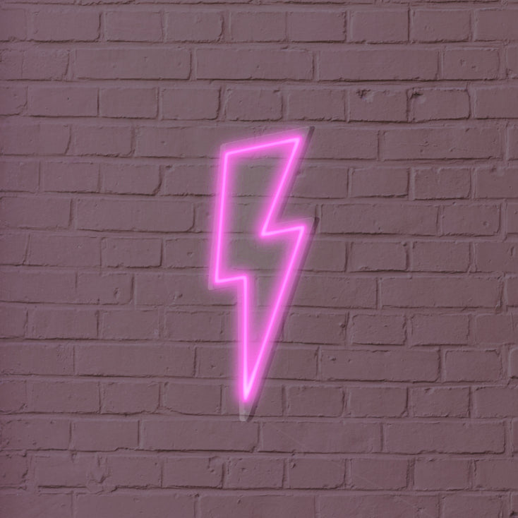 Lightning Bolt Neon Sign